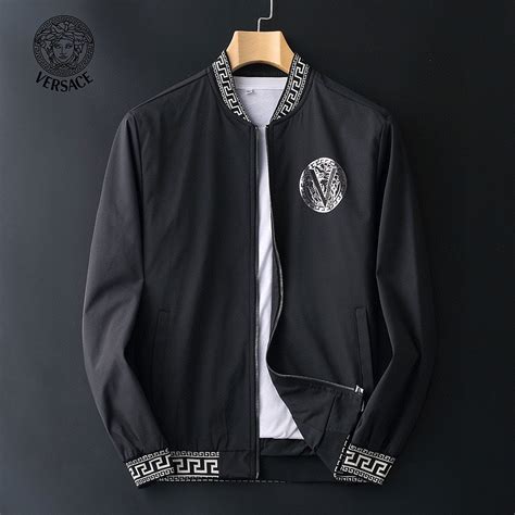 mens replica versace jackets|versace bomber jackets for men.